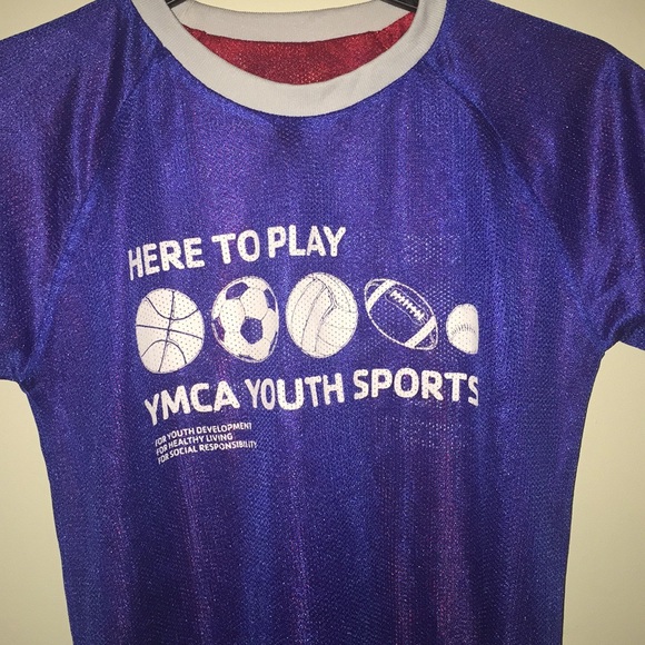 YMCA Youth Sports Reversible Tee - Picture 4 of 7